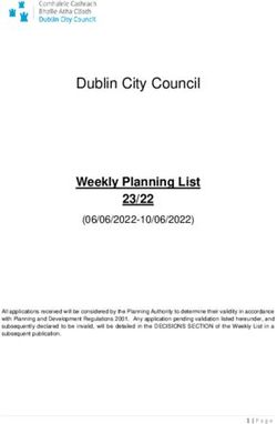 Dublin City Council Weekly Planning List 23/22