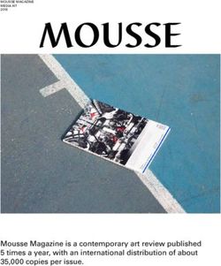 MOUSSE - Mousse Magazine is a contemporary art review published 5 times a year, with an international distribution of about 35,000 copies per issue.