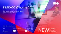 DMEXCO @home 2021 PLATFORM - Your Exclusive Annual Sales ...