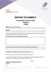 Wellington Shire Council Community Local Law 2021