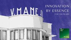 INNOVATION BY ESSENCE - FOR 150 YEARS - Mane