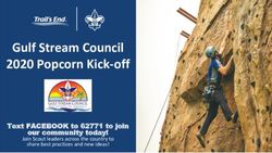 Gulf Stream Council 2020 Popcorn Kick-off - Text FACEBOOK to 62771 to join our community today!