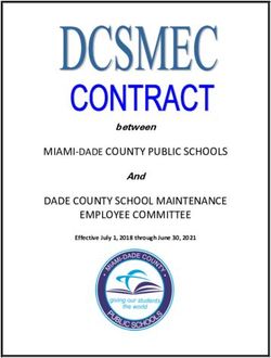 MIAMI-DADE COUNTY PUBLIC SCHOOLS DADE COUNTY SCHOOL MAINTENANCE EMPLOYEE COMMITTEE - between And - Miami - Dade County Public Schools / ...