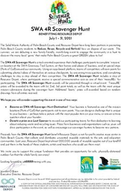 SWA 4R Scavenger Hunt - Solid Waste Authority