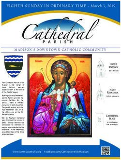 EIGHTH SUNDAY IN ORDINARY TIME March 3, 2019 - Cathedral Parish, Madison WI