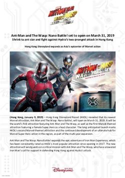 Ant-Man and The Wasp: Nano Battle! set to open on March 31, 2019 Shrink to ant size and fight against Hydra's two-pronged attack in Hong Kong