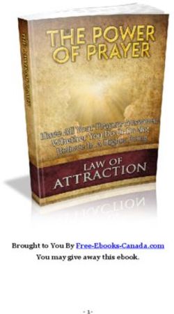 Brought to You By Free-Ebooks-Canada.com You may give away this ebook