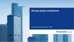 Annual press conference - Frankfurt am Main, February 27, 2020 - DZ Bank
