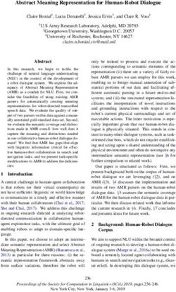 Abstract Meaning Representation for Human-Robot Dialogue