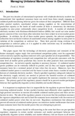 Managing Unilateral Market Power in Electricity - Stanford ...