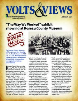 "The Way We Worked" exhibit showing at Roseau County Museum