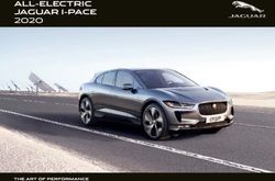 ALL-ELECTRIC JAGUAR I-PACE 2020