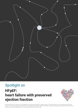 SPOTLIGHT ON HFPEF: HEART FAILURE WITH PRESERVED EJECTION FRACTION