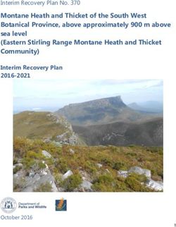 Montane Heath and Thicket of the South West Botanical Province, above approximately 900 m above sea level Eastern Stirling Range Montane Heath ...