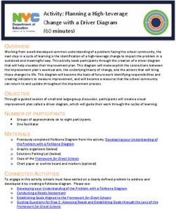 Activity: Planning a High-Leverage Change with a Driver Diagram (60 minutes)
