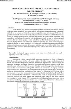 DESIGN ANALYSIS AND FABRICATION OF THREE WHEEL SEGWAY - Mukt ...