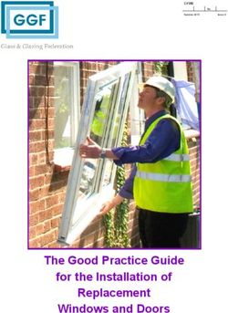 The Good Practice Guide for the Installation of Replacement Windows and Doors