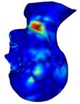 Learning Continuous Mesh Representation with Spherical Implicit Surface