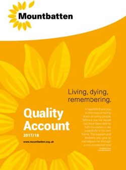 Quality Account 2017/18 - www.mountbatten.org.uk