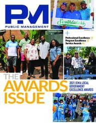 ISSUE AWARDS 2021 ICMA LOCAL - GOVERNMENT EXCELLENCE AWARDS