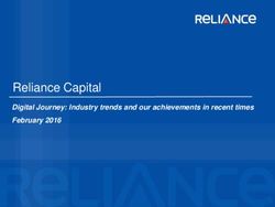 Reliance Capital Digital Journey: Industry trends and our achievements in recent times February 2016