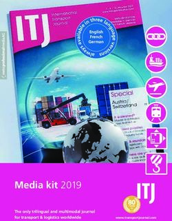 Media kit 2019 - blei n - International Transport Journal