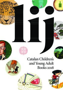 Catalan Children's and Young Adult Books 2018 - Institut ...