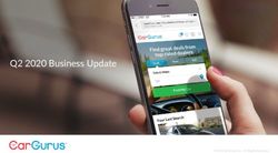 Q2 2020 BUSINESS UPDATE - 2020 CARGURUS, INC. ALL RIGHTS RESERVED.