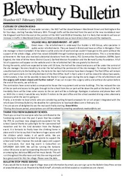 CLOSURE OF LONDON ROAD - Blewbury