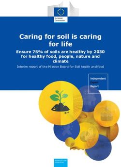 Caring for soil is caring for life - Ensure 75% of soils are healthy by 2030 for healthy food, people, nature and climate - sieusoil