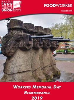 WORKERS MEMORIAL DAY REMEMBRANCE - SUMMER 2019 - CLOUDFRONT.NET