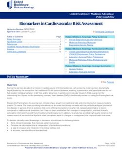 Biomarkers in Cardiovascular Risk Assessment