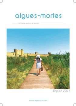 English 2021 - Ici nous avons le temps - Aigues-Mortes