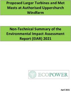 Proposed Larger Turbines and Met Masts at Authorised Upperchurch Windfarm Non-Technical Summary of the Environmental Impact Assessment Report ...