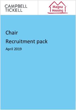 Chair Recruitment pack - April 2019 - Campbell Tickell