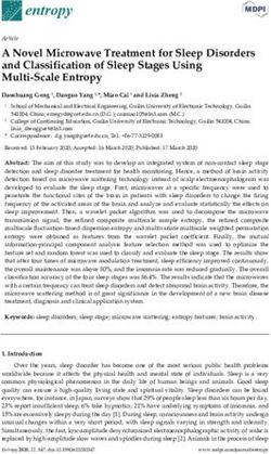 A Novel Microwave Treatment for Sleep Disorders and Classification of Sleep Stages Using Multi-Scale Entropy - MDPI