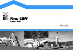 MARCH, 2021 - Pine Cliff Energy Ltd.