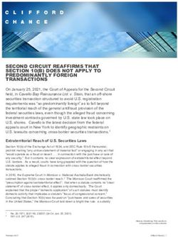 SECOND CIRCUIT REAFFIRMS THAT SECTION 10(B) DOES NOT APPLY TO PREDOMINANTLY FOREIGN TRANSACTIONS