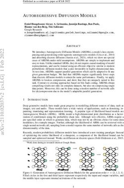 AUTOREGRESSIVE DIFFUSION MODELS