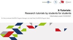 X-Tutorials: Research tutorials by students for students Information ...