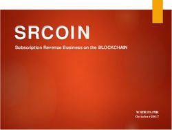 SRCOIN Subscription Revenue Business on the BLOCKCHAIN - WHITE PAPER October 2017 - CoinGecko