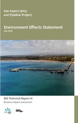 Environment Effects Statement - EES Technical Report N Business impact assessment - Gas Import Jetty and Pipeline ...