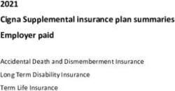 2021 Cigna Supplemental insurance plan summaries Employer paid - Accidental Death and Dismemberment Insurance Long Term Disability Insurance Term ...