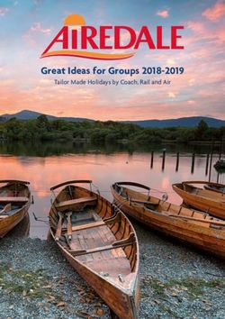 Great Ideas for Groups 2018-2019 - Tailor Made Holidays by Coach, Rail and Air - Airedale Tours