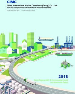 2018 Social Responsibility & Environmental, Social and Governance Report - China International Marine Containers (Group) Co., Ltd - 中集集团