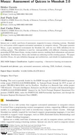 Moozz: Assessment of Quizzes in Mooshak 2.0 - DROPS