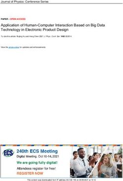 Application of Human-Computer Interaction Based on Big Data Technology in Electronic Product Design