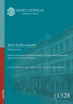 R 1328 - Board composition and performance of state-owned enterprises: quasi experimental evidence - Banca d'Italia