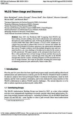 WLCG Token Usage and Discovery - EPJ Web of Conferences