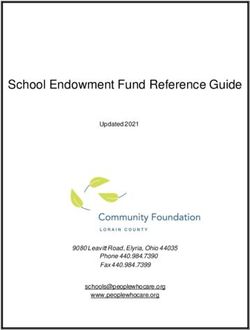 School Endowment Fund Reference Guide - Updated 2021 - 9080 Leavitt Road, Elyria, Ohio 44035 - Community ...